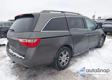 2012 Honda Odyssey Ex-L из США, поврежденный, VIN 5FNRL5H65CB013627